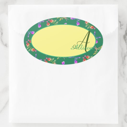 Roos Monogram Sticker (Tas)