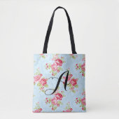  Roos Monogram Tas.  Tote Bag (Voorkant)