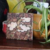 Roos Moon Abstract Rozen Moonchild Patroon Stenen Onderzetter