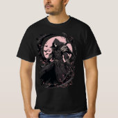 Roos Moon Grim Reaper, de dood zelf T-shirt (Voorkant)