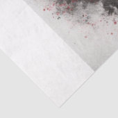 Roos Moon Wolf Tissuepapier (Detail)