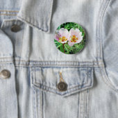 Roos Moss Flowers Ronde Button 5,7 Cm (In situ)