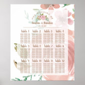 Roos -mosterdtabel poster (Voorkant)