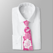 ROOS MOTIEF (ROZE) STROPDAS (Gebonden)