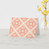 Roos Motif Greeting Kaart (Gele Bloem)