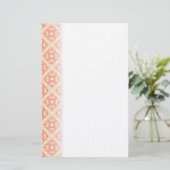 Roos Motif Stationery Briefpapier (Staand voorkant)