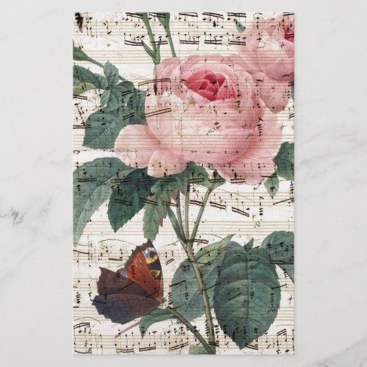 Roos Music Briefpapier (Voorkant)