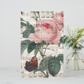 Roos Music Briefpapier (Staand voorkant)