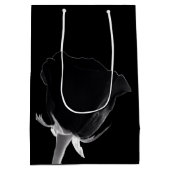 Roos Noire Medium Cadeauzakje (Achterkant)