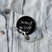 Roos Noire Ronde Button 7,6 Cm (In situ)