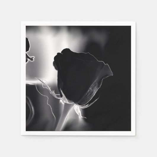 Roos Noire Servetten (Voorkant)