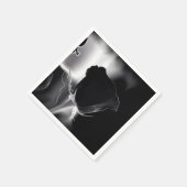 Roos Noire Servetten (Hoek)