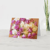 Roos Note Cards Kaart (Voorkant)