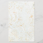  roos Nursery Rhyme Quiz baby shower game (Achterkant)