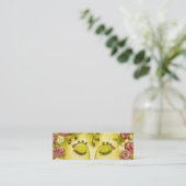 Roos Nymph Skinny-profielkaart Mini Visitekaartje (Staand voorkant)