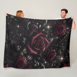 Roos of Darkness 60x80 fleece deken