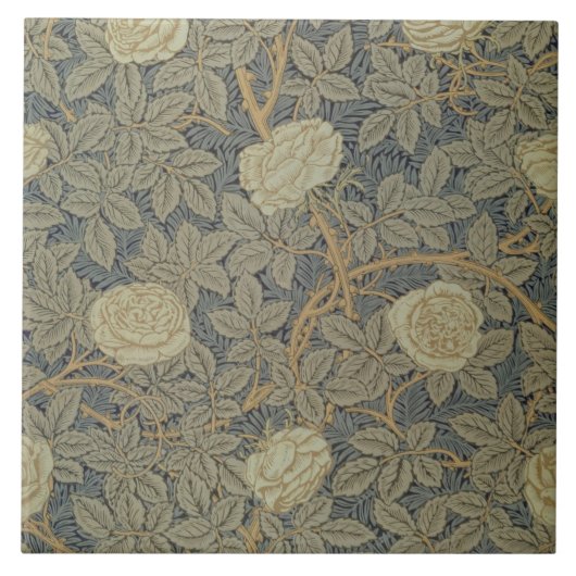 "Roos"-ontwerp Tegeltje (Voorkant)