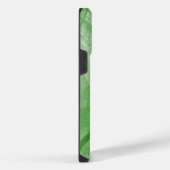 Roos op groen iPhone hoesje (Rechterkant)