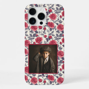 Roos op maat gemaakte fotohouder voor iPhone voor 16 Pro Max Hoesje
