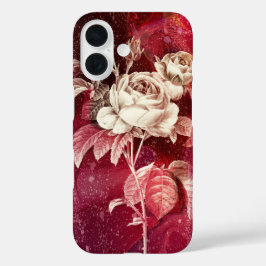 ROOS op rode achtergrond iPhone 16 Hoesje