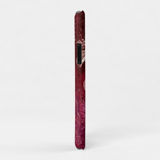 ROOS op rode achtergrond Case-Mate iPhone Case (Achterkant/rechts)