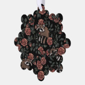 Roos Ornament Kaart (Links)