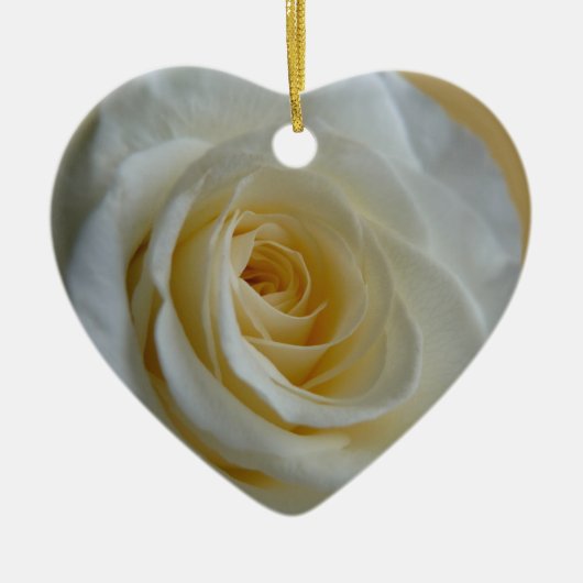 Roos Ornament Romantic White Rose Decorting (Voorkant)