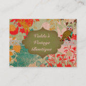 Roos Owl Boho  Visitekaartjes (Achterkant)