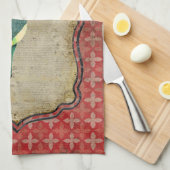 Roos Owls & Ruby Donkey Towel Theedoek (Quarter Fold)