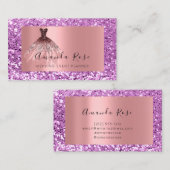 Roos Paars voor weddenschappen Afsprakenkaartje (Voorkant / Achterkant)