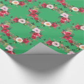 Roos papier met grote vulling (Hoek)