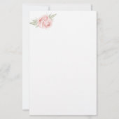 Roos Papier voor schrijfpapier (Voorkant)