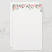 Roos Papier voor schrijfpapier (Voorkant / Achterkant)