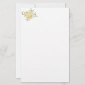 Roos Papier voor schrijfpapier (Voorkant)