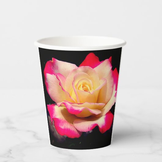 Roos Papieren Bekers (Voorkant)