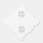 Roos Pastel Pastel Pink Floral Vrijgezellenfeest Bedankdoosjes (Uitgevouwen)