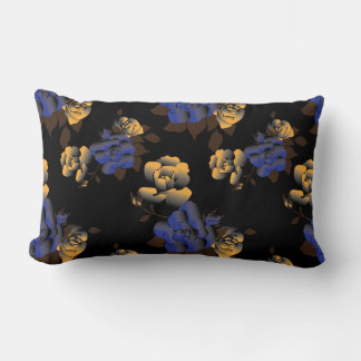 Roos patronen kussen