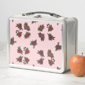 Roos patronen, leuke kleine roze en rode design (In situ)