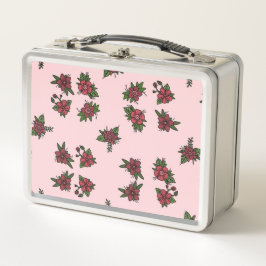Roos patronen, leuke kleine roze en rode design