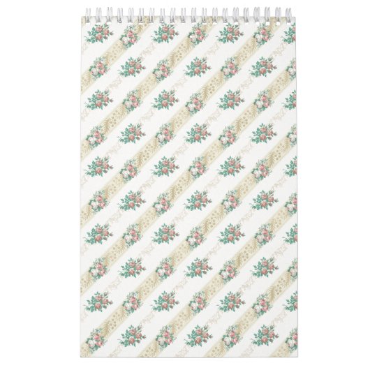  Roos Patroon - Agenda Kalender (Hoes)