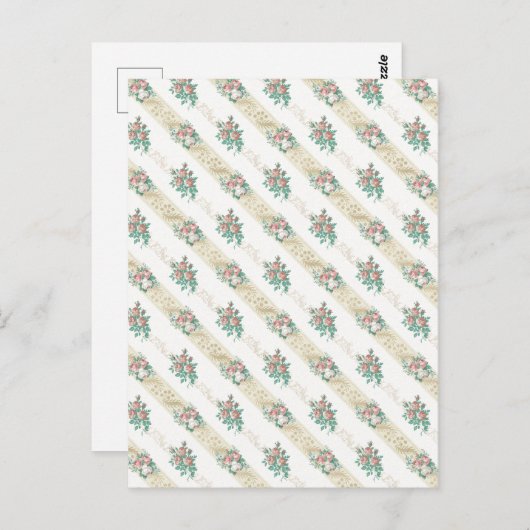  Roos Patroon - Briefkaart (Voorkant / Achterkant)