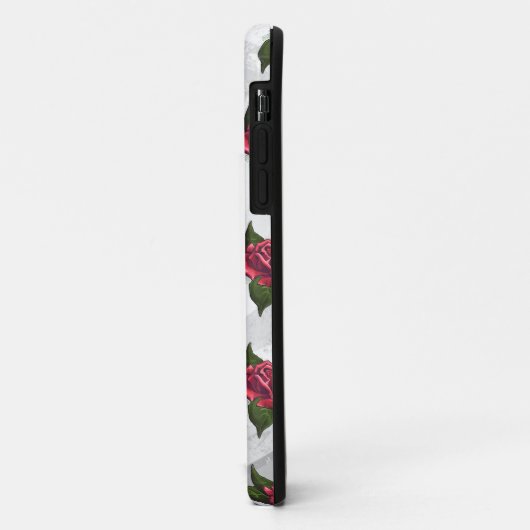 Roos Patroon Case-Mate iPhone Case (Achterkant/links)