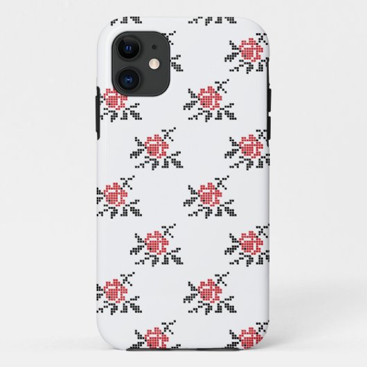 ROOS patroon Case-Mate iPhone Case (Achterkant)