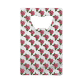 Roos Patroon Creditkaart Flessenopener (Achterkant)