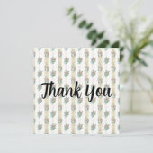  Roos Patroon Dank u wel kaart (Staand voorkant)