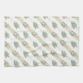  Roos Patroon - Keukenhanddoeken (Horizontaal)