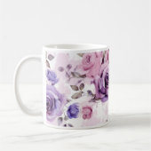 Roos Patroon Koffie Mok (Links)