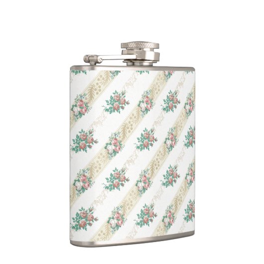  Roos patroon - kolf Heupfles (Rechts)