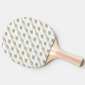 Roos Patroon - Ping Pong Paddle Tafeltennisbatje (Zijkant)