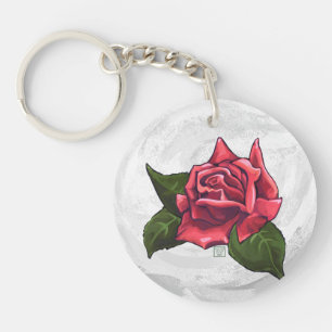 Roos Patroon Sleutelhanger